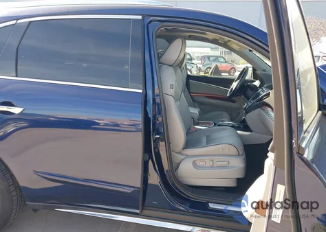 2017 Acura Mdx Advance Entertainment Pkgs из США, поврежденный, VIN 5FRYD4H95HB022444